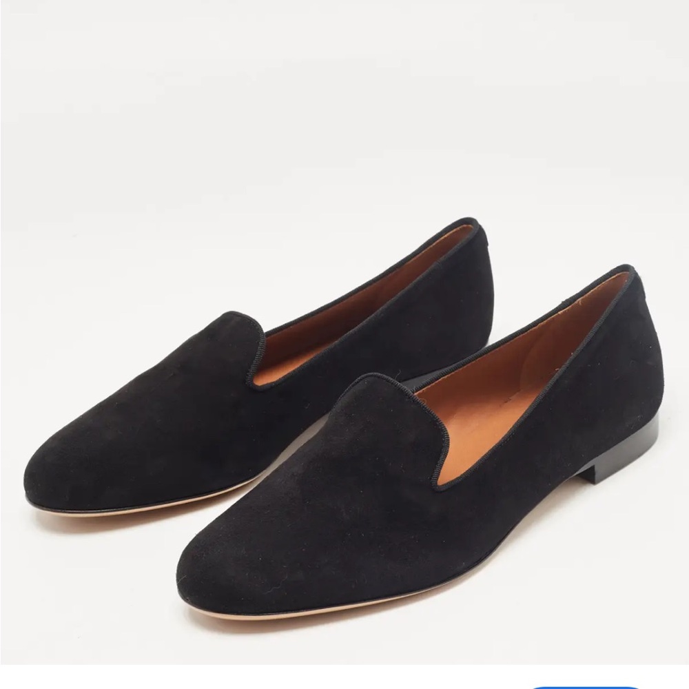 Vionic Willa Slip-on Suede Slip On Flat Black Women’s Sz 9.5